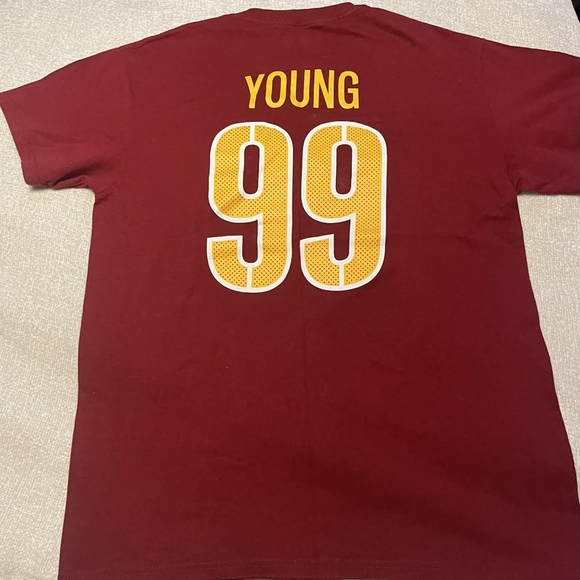 Chase Young #99 Washington Commanders NFL Team Apparel T-Shirt - Picture 2 of 3